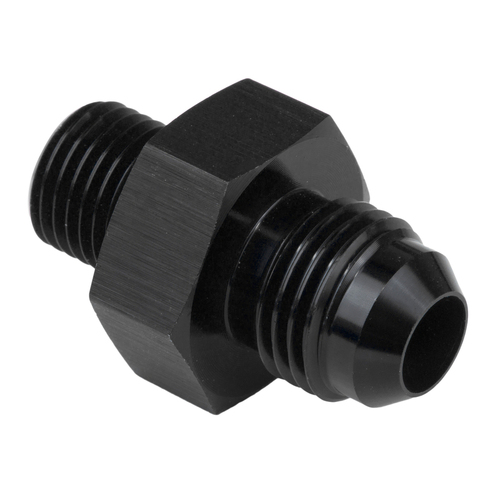 Proflow Fitting Adaptor Male 12mm x 1.50mm To Fitting Adaptor Male -08AN, Black