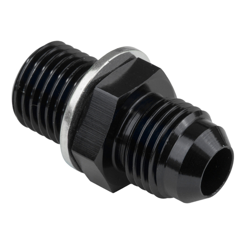 Proflow Fitting Adaptor Male 14mm x 1.00mm To Fitting Adaptor Male -06AN, Black