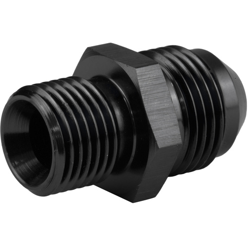 Proflow Fitting Adaptor Male M16 x 1.50mm To Fitting Adaptor Male -08AN, Black