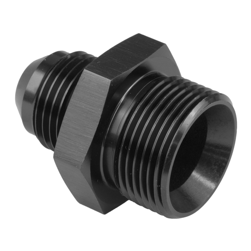 Proflow Fitting Adaptor Male 24mm x 1.50mm To Fitting Adaptor Male -06AN, Black