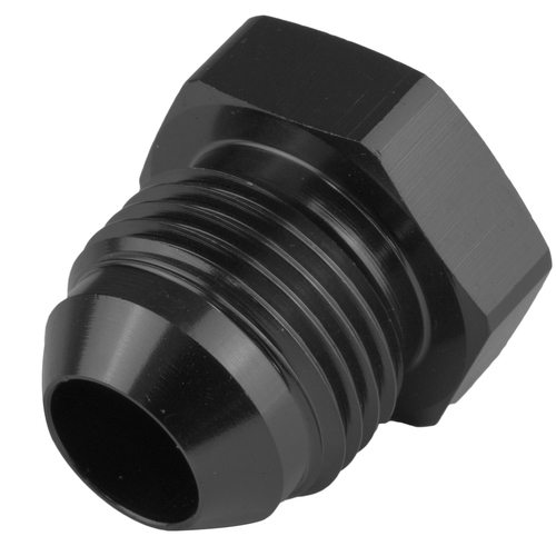 Proflow Adaptor Fitting Plug -12AN, Black