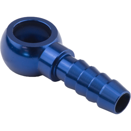 Proflow Fitting banjo 12mm To 3/8in. Barb, Blue