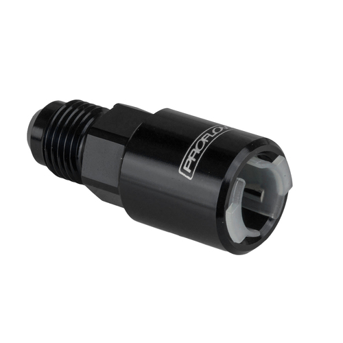 Proflow 5/16in. Female Fitting Quick Connect Straight To -06AN Male, Black