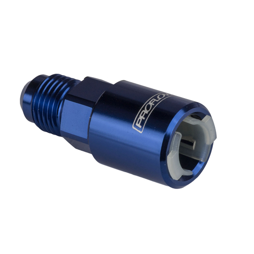 Proflow 3/8in. Female Fitting Quick Connect Straight To -06AN Male, Blue