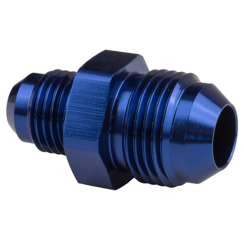 Proflow Adaptor Flare Male Reducer -08AN To -06AN, Blue