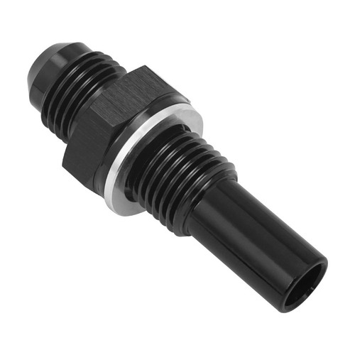 Proflow Fitting Adaptor Male -06AN To 1/4in. NPS, Special Long, 97-ON 4L80E Rear, Black