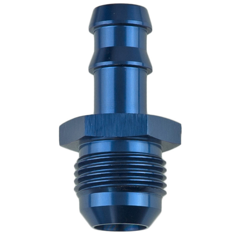 Proflow Fitting, 1/2in. Male Barb To -10AN Adaptor, Blue