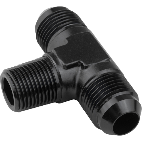 Proflow Flare Flare Union Adaptor -03AN To 1/8in. NPT On Side, Black