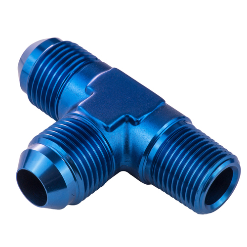 Proflow Flare Flare Union Adaptor -03AN To 1/8in. NPT On Run, Blue