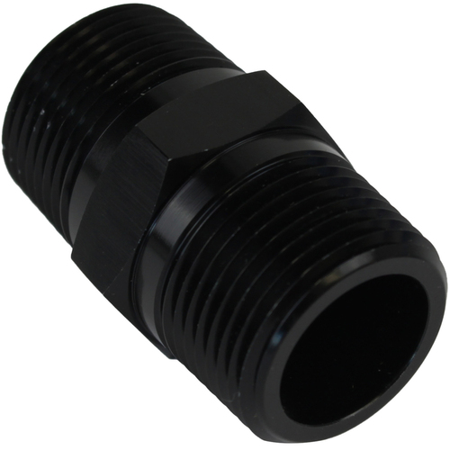 Proflow Fitting Male Pipe To Fitting Male Pipe 1/8in., Black