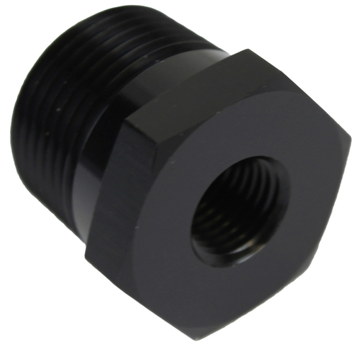 Proflow Fitting NPT Pipe Reducer 3/8in. To 1/8in, Black