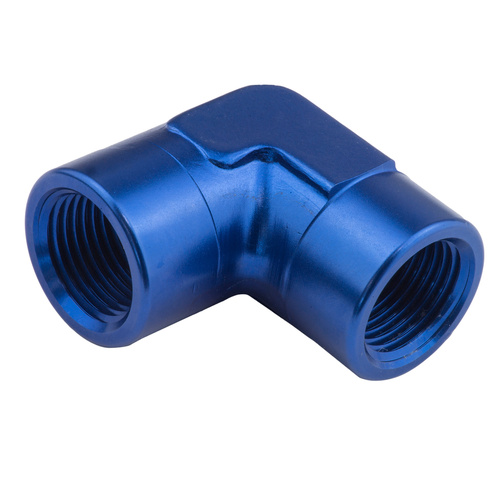 Proflow 90 Degree Coupler Female - Female Elbow 3/8in. NPT, Blue