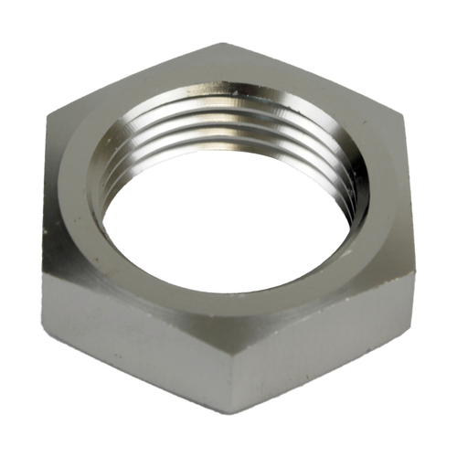 Proflow Aluminium Bulkhead AN Nut -03AN, Silver