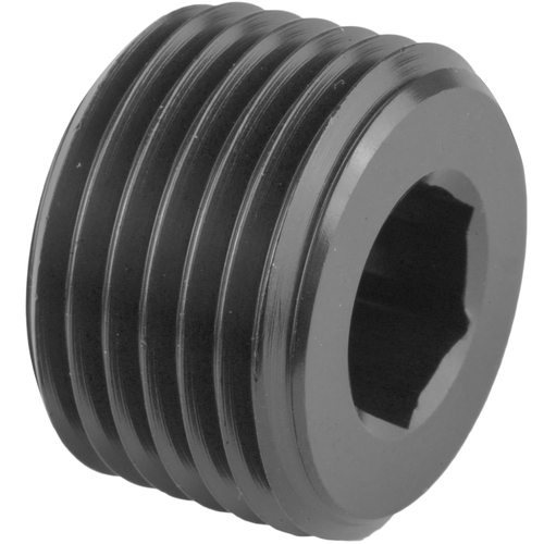 Proflow Fitting Aluminium Socket Plug 1/16in. NPT, Black