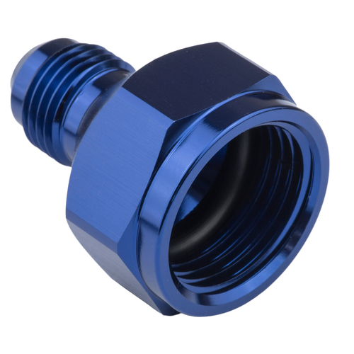 Proflow Female Adaptor -06AN To -04AN Male Reducer, Blue