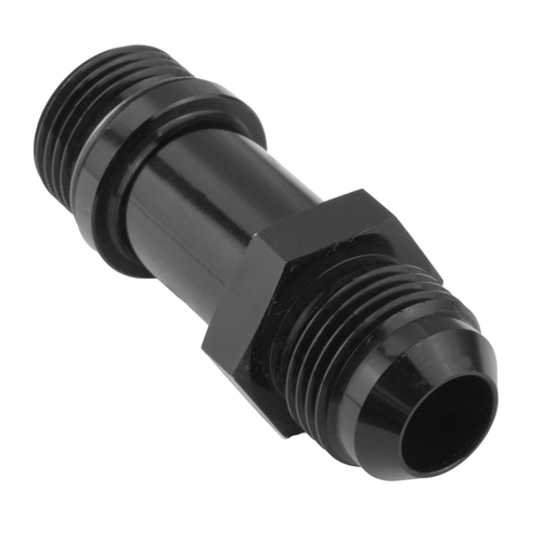 Proflow Male Extension Adaptor -06AN To Male -06AN O-Ring Thread, Black