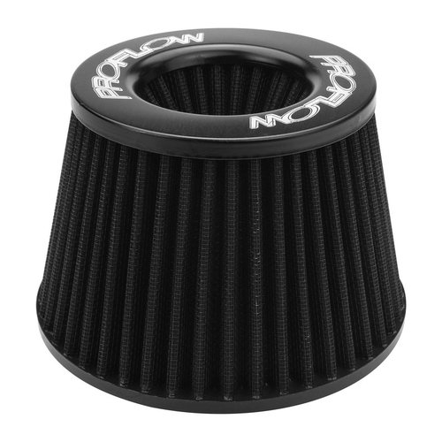 Proflow Air Filter, Pod Style, Black, 100mm High, 63.5mm (2-1/2') Neck