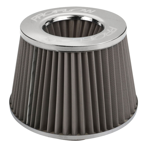 Proflow Air Filter Pod Style Stainless Steel 100mm High 76mm (3in. ) Neck