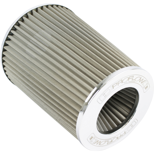 Proflow Air Filter Pod Style Stainless Steel 190mm High 76mm (3in. ) Neck