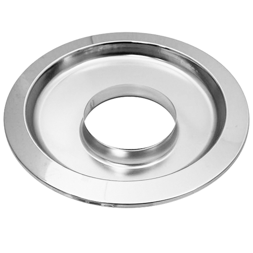 Proflow Air Filter Offset Flat Base 14in. Suit 5-1/8in. Neck, Chrome