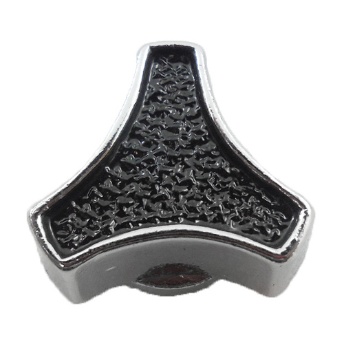 Proflow Air Cleaner Nut Black-Chrome Tri Bar Small 1/4-20 Thread