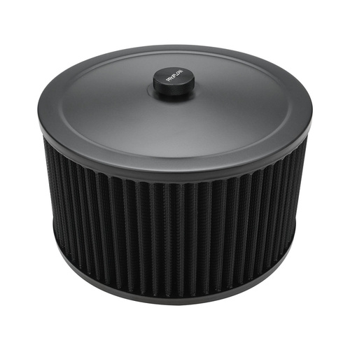 Proflow Air Filter Assembly Round 9in. x 5in, Black