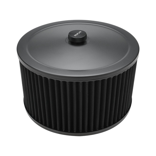 Proflow Air Filter Assembly Round 9in. x 5in., Black
