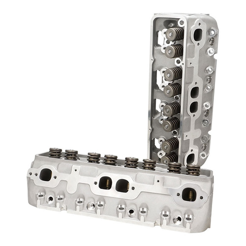 Proflow Cylinder Heads, AirMax 180, SB Chev Aluminium, Assembled, 64cc Chamber, Angle Plug, 180cc Intake Runner, Pair