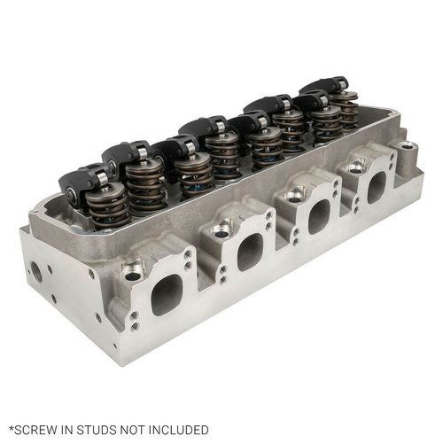 Proflow Cylinder Heads & Rocker kit, SuperMax 225, Assembled, Aluminum, SB Ford 302-351 Cleveland 3V 60cc Chamber, 225cc Intake Runner, 630HP, Pair