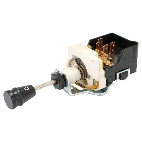 Proflow Universal Headlight Switch, Billet Knob Black , Each