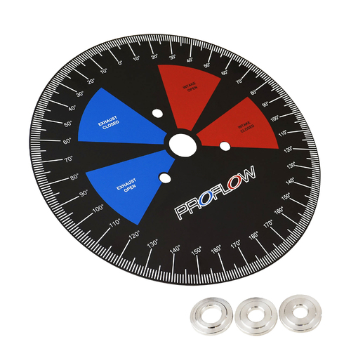 Proflow Degree Wheel Tool, Steel, Black Proflow Colours, 11 Inch Diameter, Each