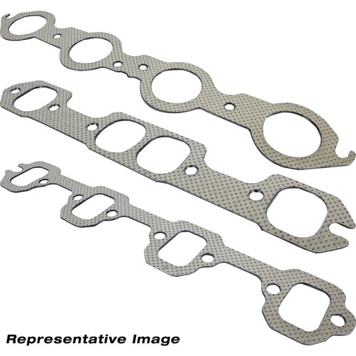 Proflow Exhaust Gaskets, Header, Fibre Laminated, Small Port, For Chevrolet, Big Block, Pair