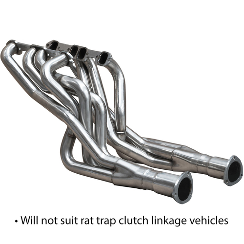 Proflow Exhaust Headers, Stainless Steel, Extractors 253/308 V8 Holden, HQ HJ HX HZ WB, Tuned Length 1-3/4'' Primary, Set 