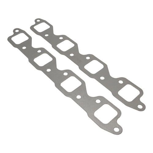Proflow Header Extractor Gasket, For Holden V8 EFI 308, Stainless with Graphite Overlay, 1.653" X 1.476" Port, Pair