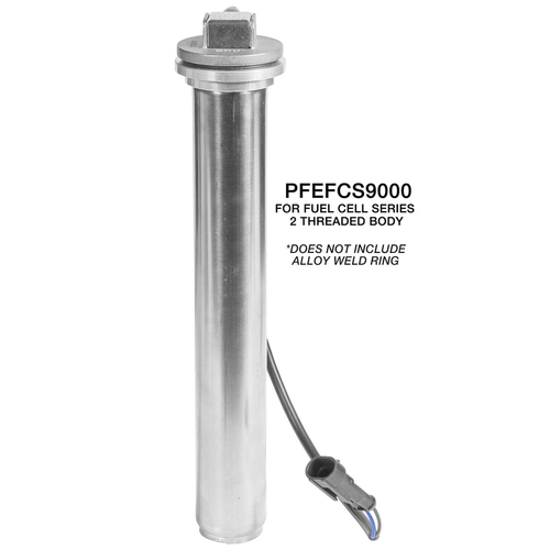 Proflow Fuel Level Sender Unit, Series II, GM 0-90 Ohm, Fuel Cell, -20AN Threaded, Stainless Steel, 260mm Tall