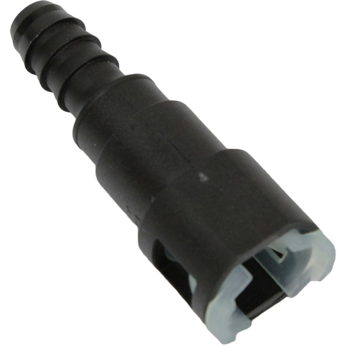 Proflow Fuel Line Connectors, Nylon 3/8in. Female QR Straight To 3/8in. (10mm) Barb, Each