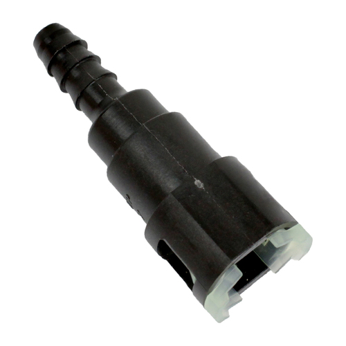 Proflow Fuel Line Connectors, Nylon 3/8in. Female QR Straight To 5/16in. (8mm) Barb, Each