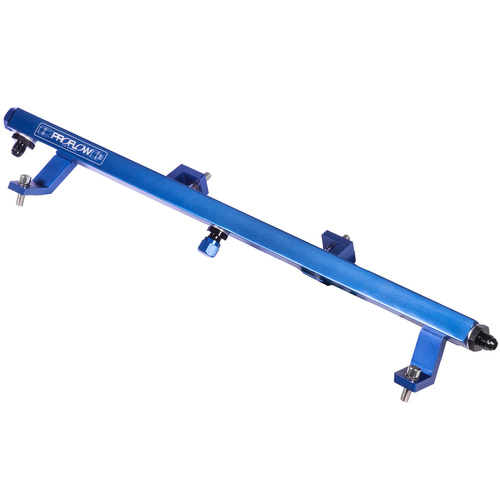 Fuel Rails Kit, Billet Aluminium, Blue Anodised, Ford BA BF Falcon XR6 Turbo