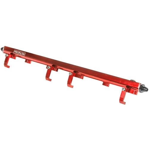 Proflow Fuel Rails Kit, Billet Aluminium, Anodised Red, Commodore, For Nissan RB30