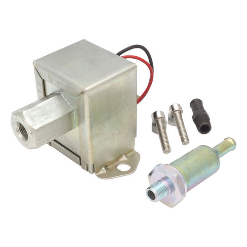 Proflow Fuel Pump, Solid State Mighty Flow, Electric, 7 psi, 32 gph Free Flow Rate, 1/8 in. NPT Female Threads Inlet/Outlet