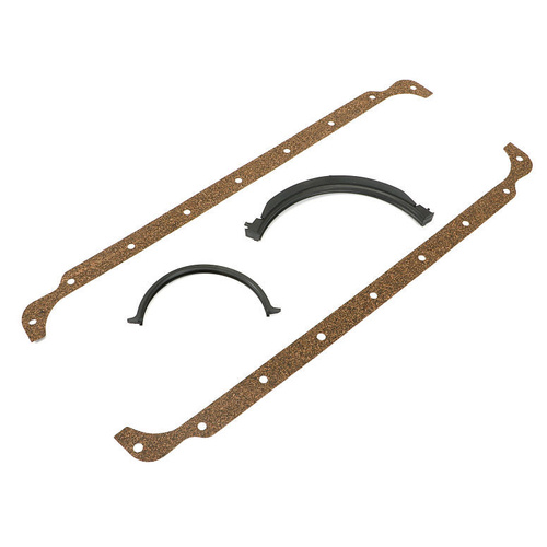 Proflow Oil Pan Gasket Set, Cork/Rubber, SB Chrysler, 273,318,340, Set