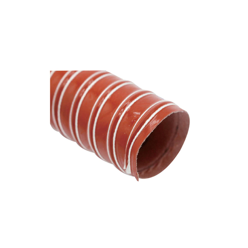 Proflow Cooling Duct Hose, Silicone, Orange, Heat Resistant, 3.65 meter Length, 60mm