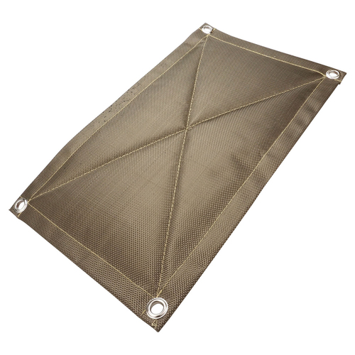 Proflow Heat Shield, Exhaust, 650 Degrees Celsius, Lava Rock, Natural, 18n. x 24in.