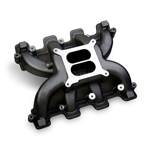 Proflow Intake Manifold, RPM AirMax Duel Plane Aluminium Black, For Holden For Chevrolet Small Block LS LS1/LS2/LS6 Heads, Each