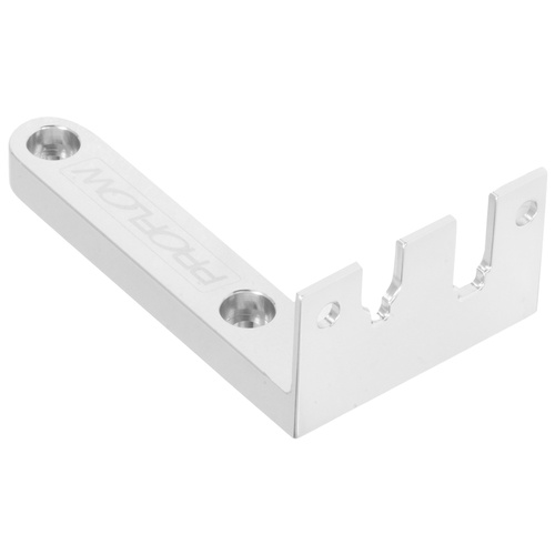 Proflow Throttle Cable Bracket, For GM LS2, Intake Manifold Mount, Billet Aluminium, Silver