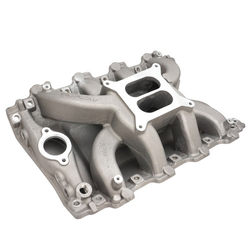 Proflow Intake Manifold "Cosmetic Defect", AirMax, Dual Plane, For Holden Commodore V8, VN Heads 253, 304, 308, Aluminium, Natural, Square Bore 