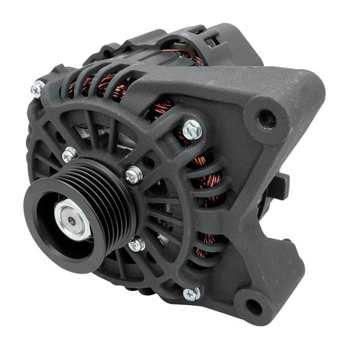 Proflow Power Spark Alternator, For Ford Falcon AU-BA XR6 6cyl 1999-2005, 140 Amp, 6-Groove Pulley, Black Wrinkle