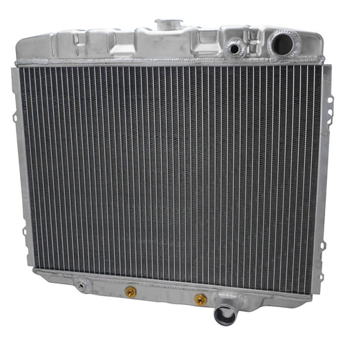 Proflow Radiator, OEM Style, Performance Aluminium Upgrade, For Ford Falcon/Fairlane GT Style, ZC ZD - XW XY Windsor, 3/8'' & 1/4'' NPT Ports