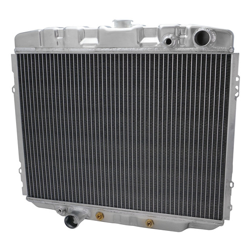 Proflow Radiator, OEM Style, Performance Aluminium Upgrade, For Ford Falcon/Fairlane GT Style, ZC ZD - XW XY 302/351C, 3/8NPT & 1/4NPT Ports , Each