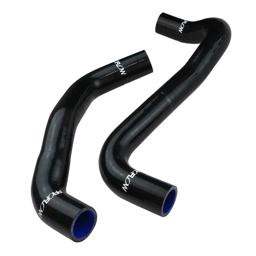 Proflow Radiator Hose Kit, Silicone, Black, For Holden Commodore VE VZ LS2 LS3 Same as CH4127, CH4128, Kit